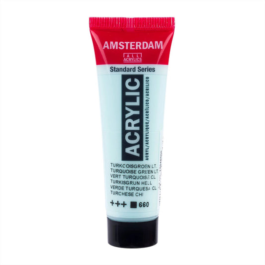 Royal Talens Amsterdam acrylverf 20 ml 660 - Turkooisgroen Licht