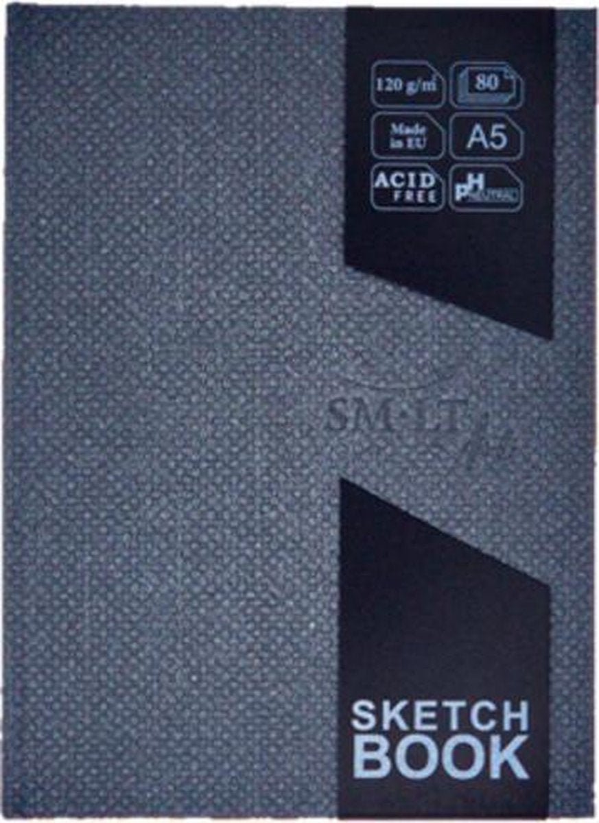 SMLT Hardcover Sketchbook A5 120gsm 80 sheets