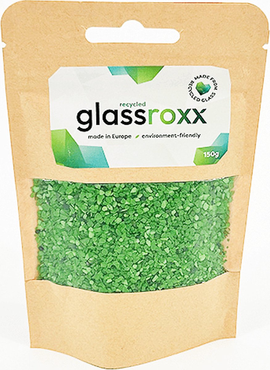 GlassRoxx Small  150gr Fluo Groen