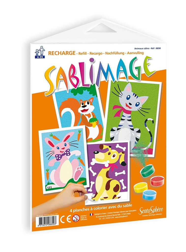 Sablimage Nachfüllpack Fröhliche Tiere 18x25 cm