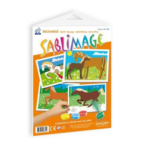 Sablimage Nachfüllpackung Pferde 18x25 cm