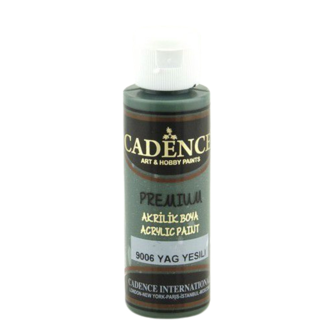Cadence Premium Acrylfarbe 70 ml Oil Green 9006