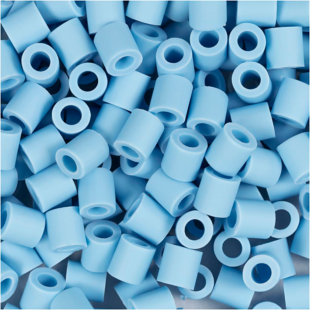 Nabbi BioBeads Strijkkralen Lichtblauw 1000 stuks