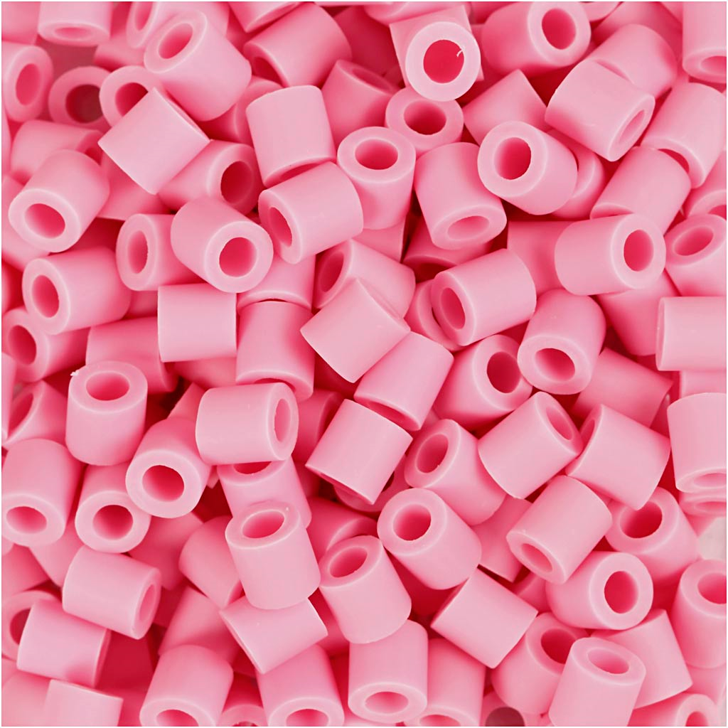 Nabbi BioBeads Bügelperlen Rosa 1000 Stück