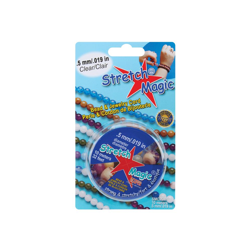Stretch Magic Elastic 0.5 mm Transparent 10 m