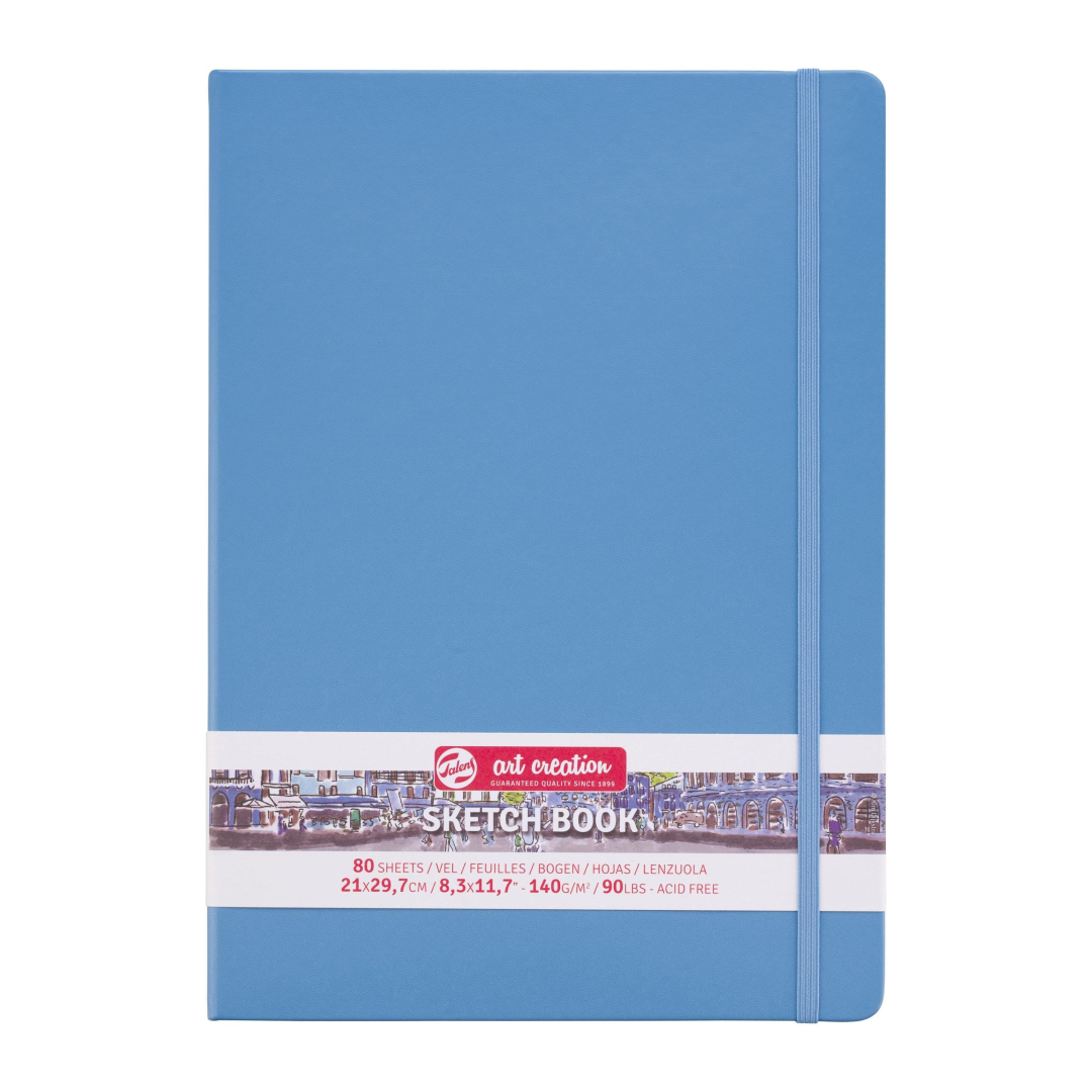 TAC Skizzenbuch 21x30 cm 140g 80 Blatt Blau