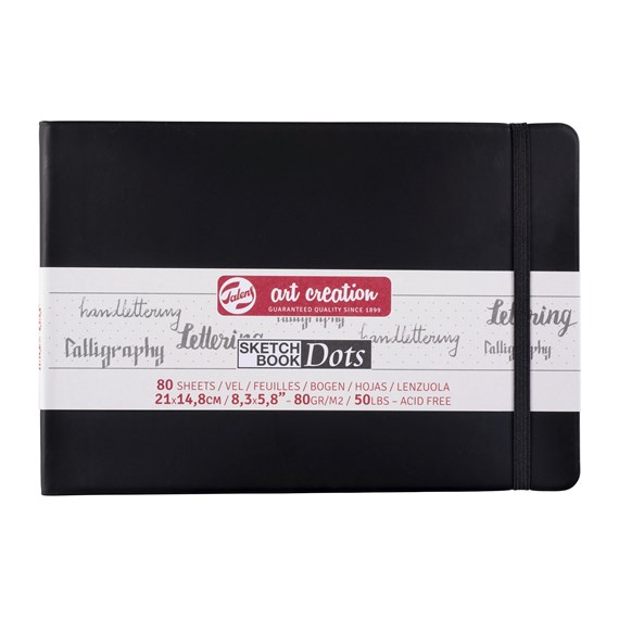 TAC Landschaftspunkte Skizzenbuch 21x14,8 cm 80 g, 80 Blatt