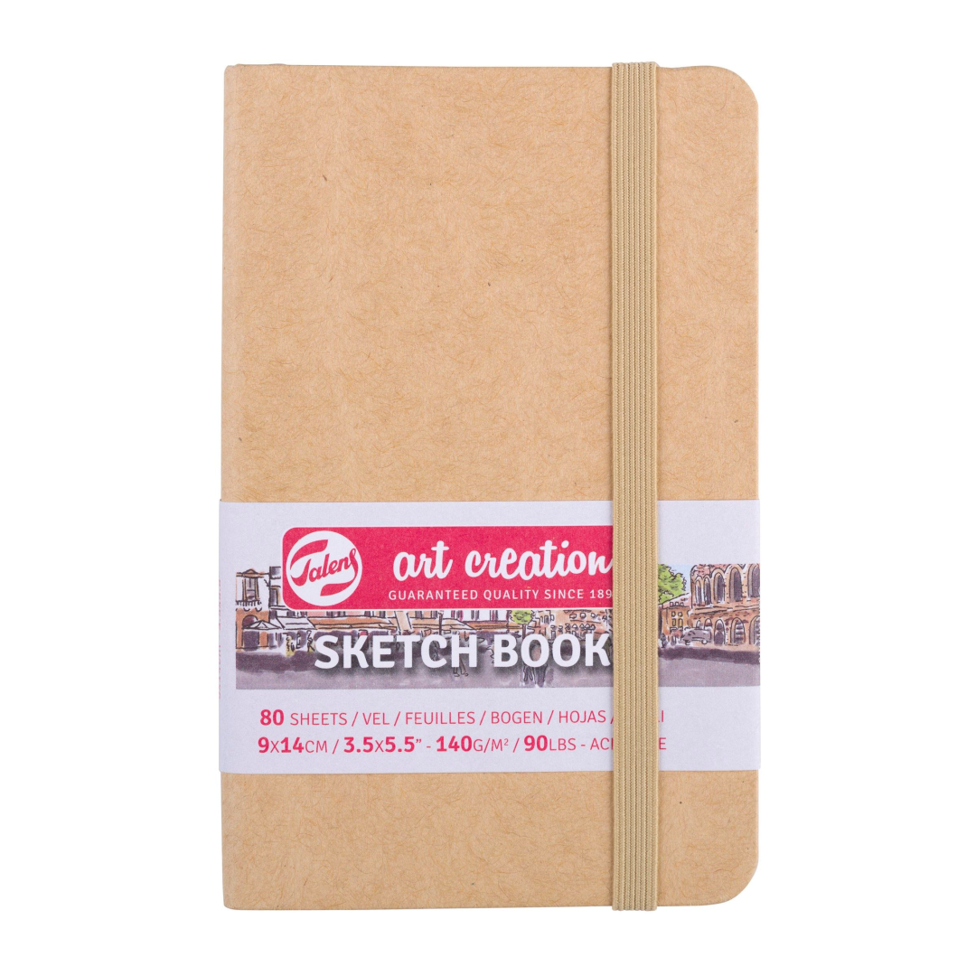 TAC Skizzenbuch 9x14 cm 140 g 80 Blatt Kraft