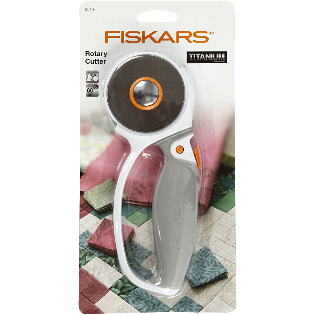 Fiskars Rotary Cutter Titanium d:60 mm