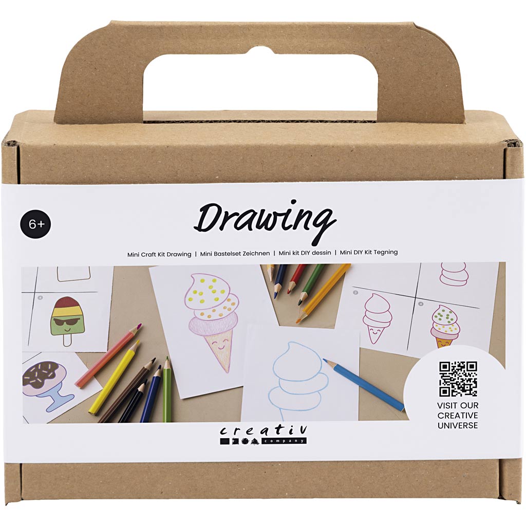 CC Mini Kreativbox Zeichnen Süßigkeiten