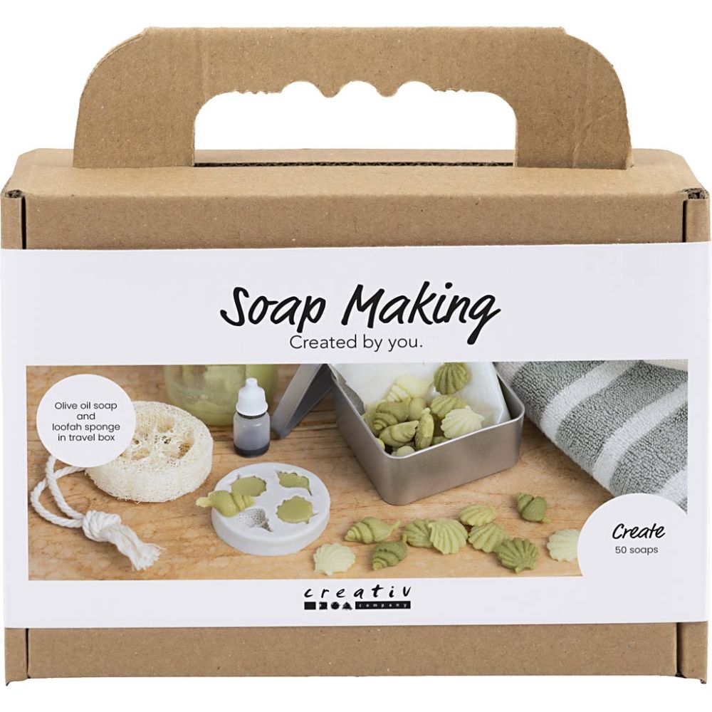 CC Mini Hobby Set Soap Making Shells Olive Green