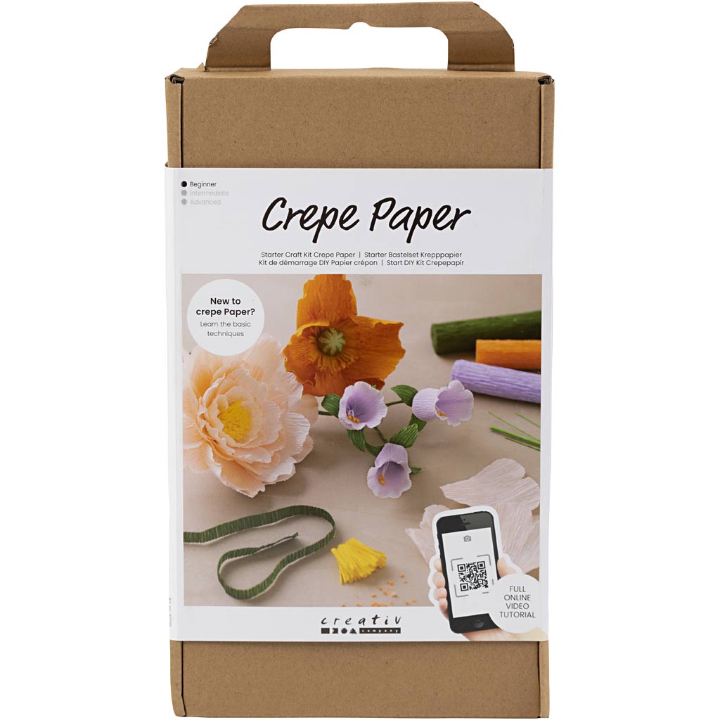 CC Starter-Set: Krepppapierblumen basteln
