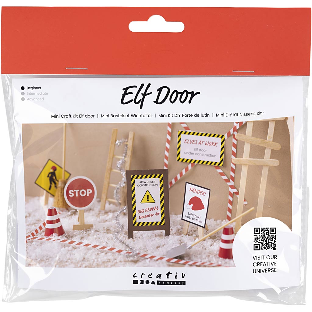 CC Mini Hobbyset Kabouterdeur in Aanbouw