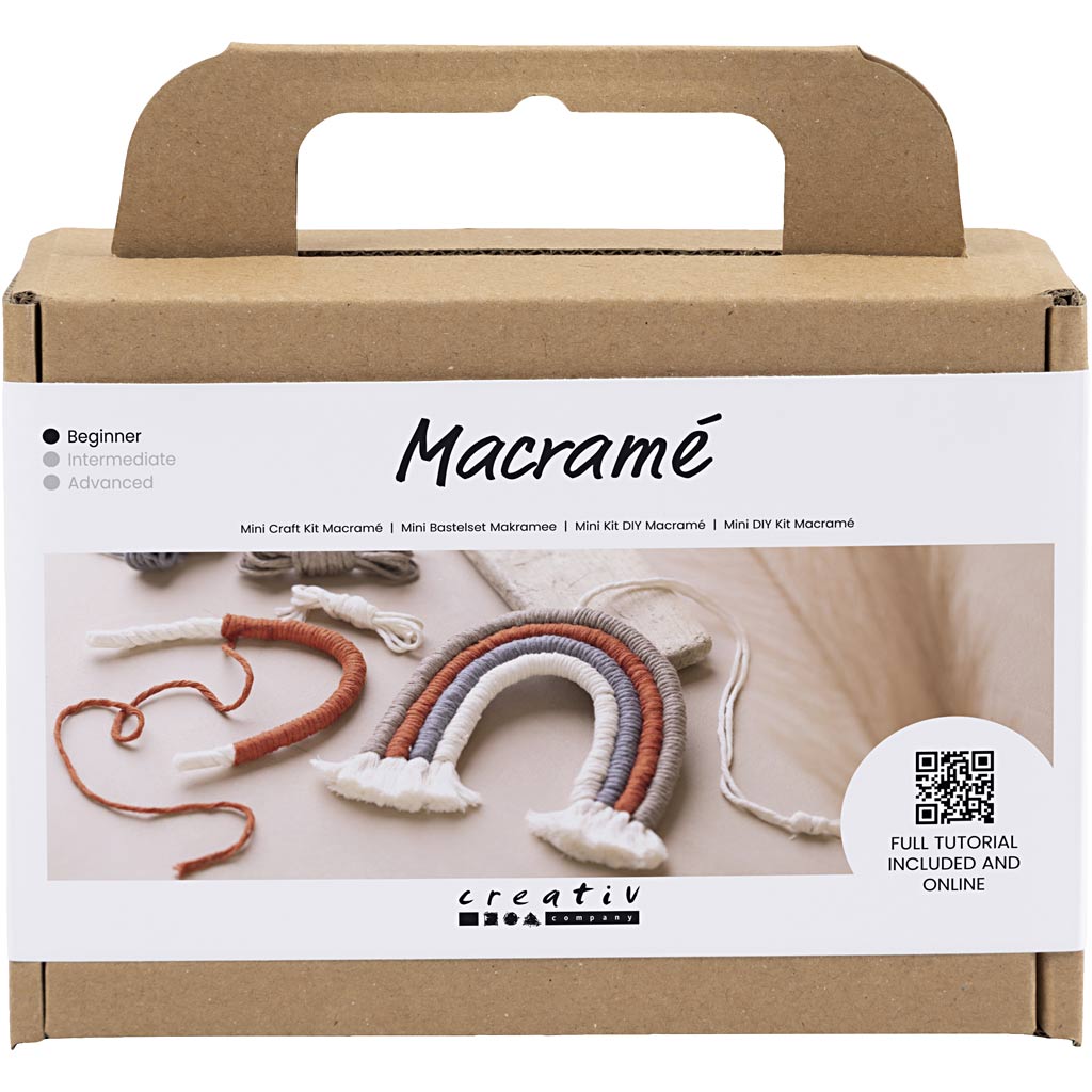 CC Mini Starter-Set Makramee Regenbogen
