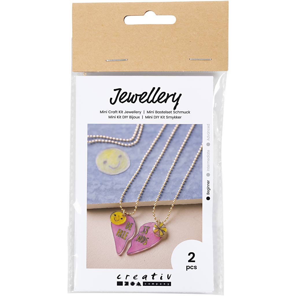 CC Mini Hobby-Set Schmuck Freundschaftsketten Schrumpffolie