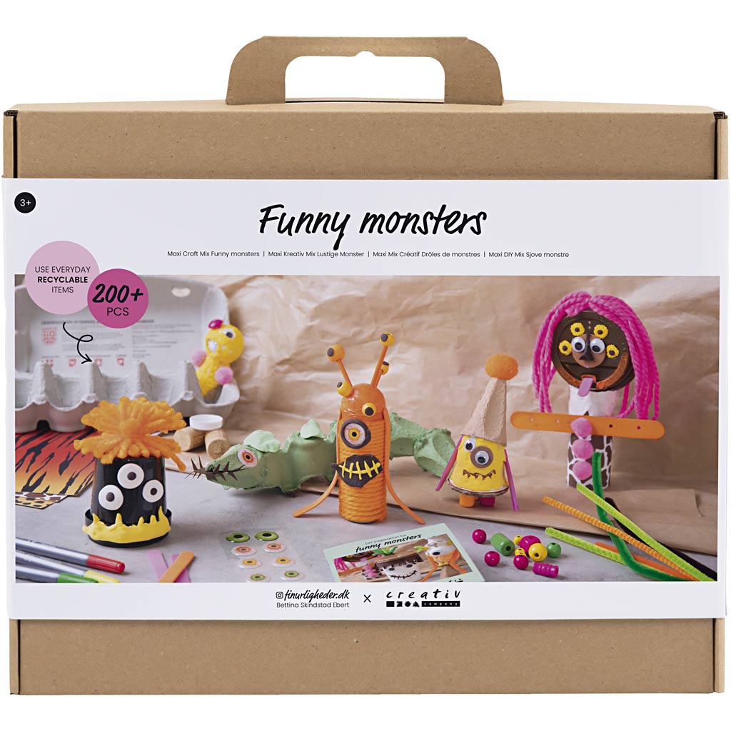 CC Maxi Creatieve Box Grappige Monsters