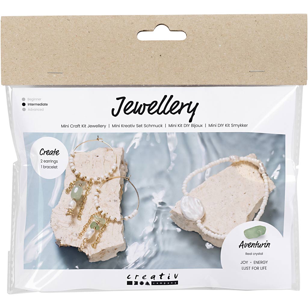 CC Mini Hobbyset Schmuck Aventurin Mix