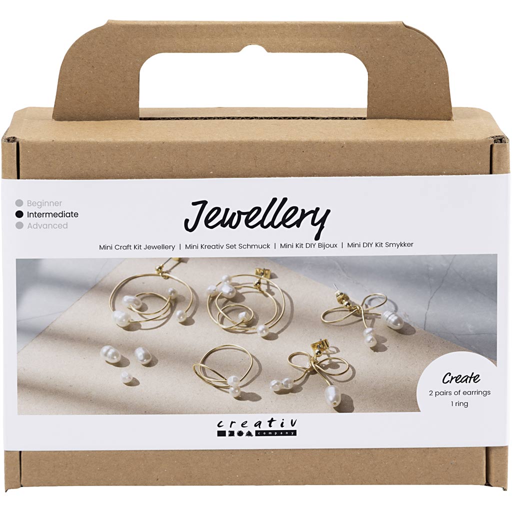 CC Mini Hobby-Set Schmuck Ohrringe aus Metalldraht