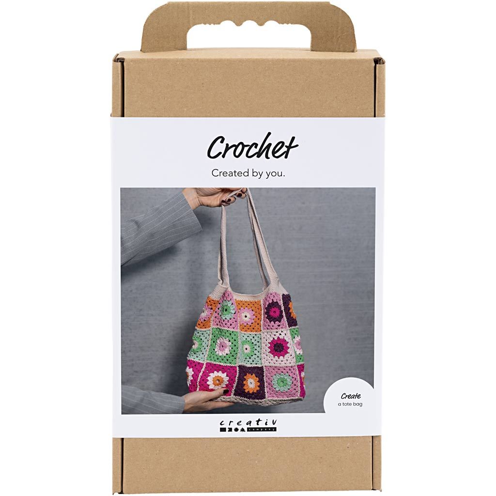 CC Hobbyset Tas Haken Granny Squares