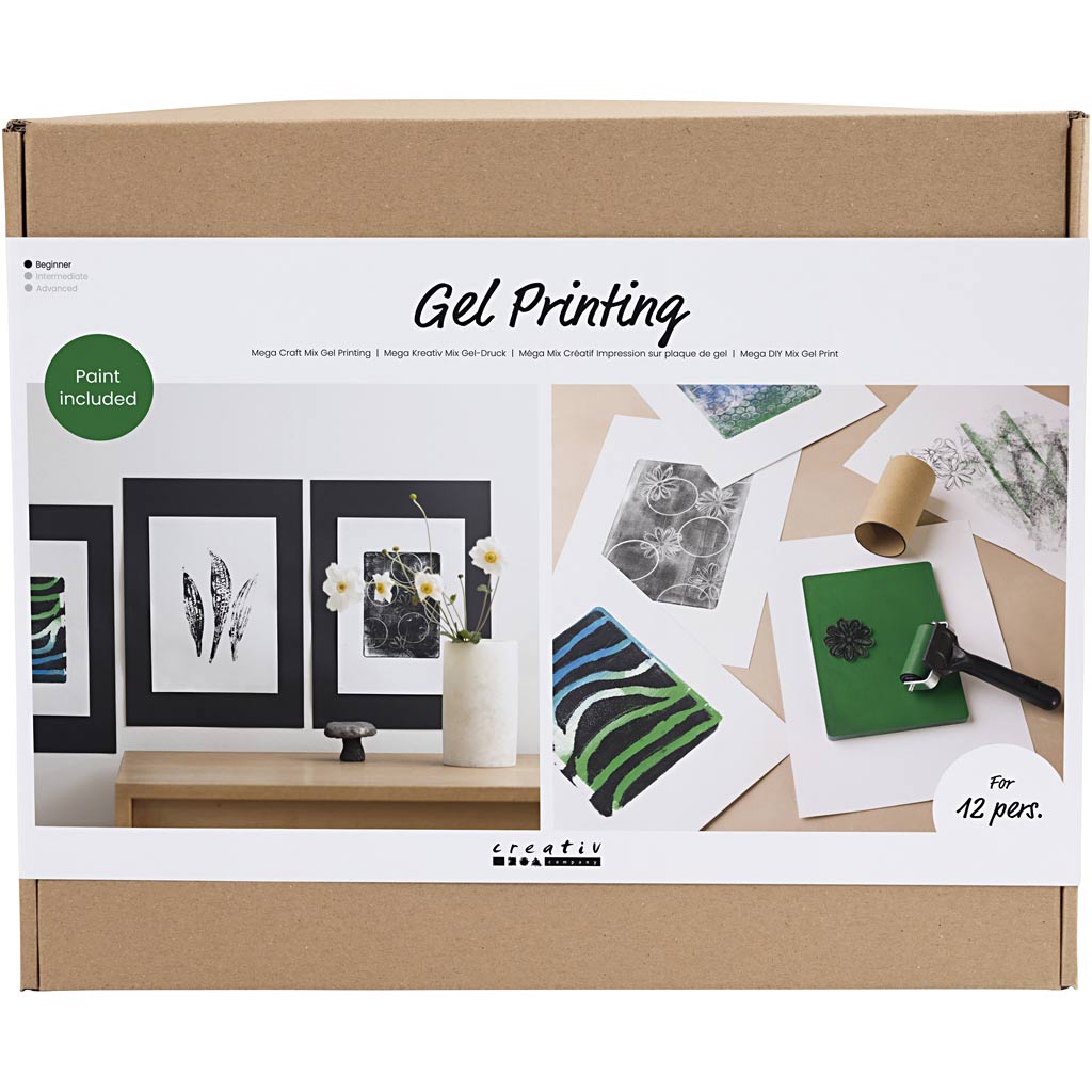CC Maxi Creative Box Gel Printing Bunt – Inklusive Farbe