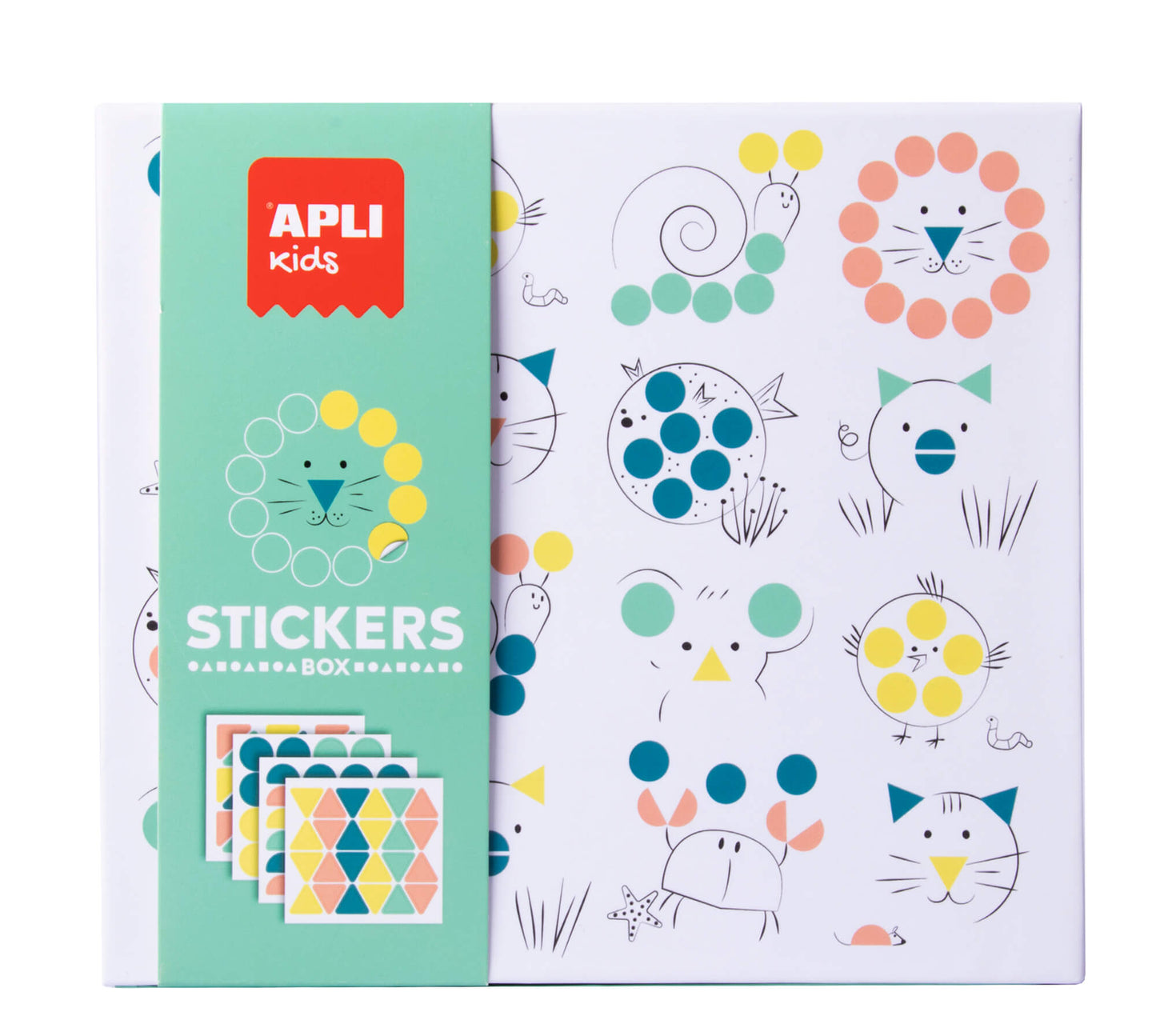 Apli Aufkleber Spiel Tiere