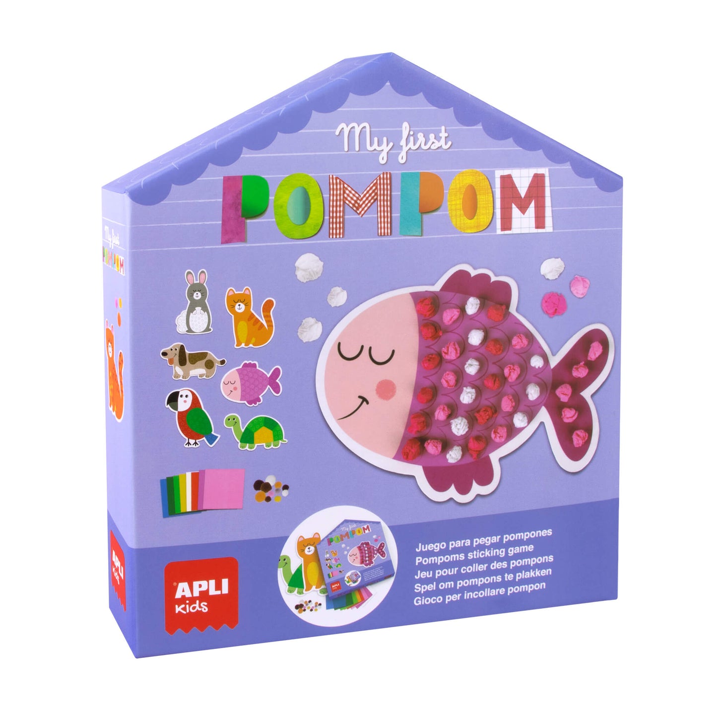 Apli Mein erstes Pompon-Set