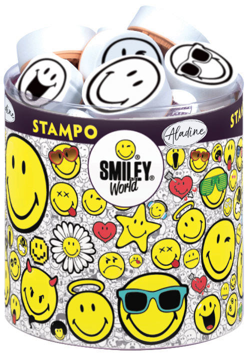 Aladine Stampo Stempel Set Smileys