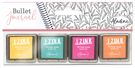 Aladine Izink Quick Dry Inktkussen Bullet Journal Set Pastel