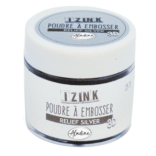 Aladine Embossing Poeder 25 ml Silver