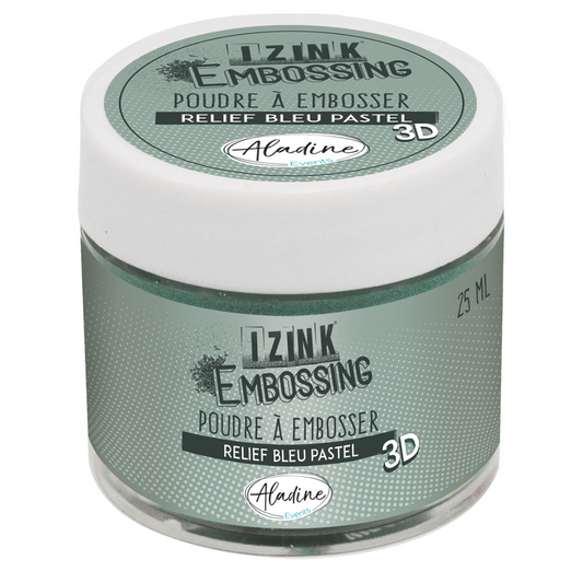 Aladine Embossing Poeder 25 ml Pastel Blue