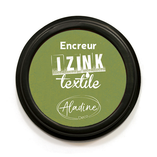 Aladine Izink Inktkussen Textiel Groen