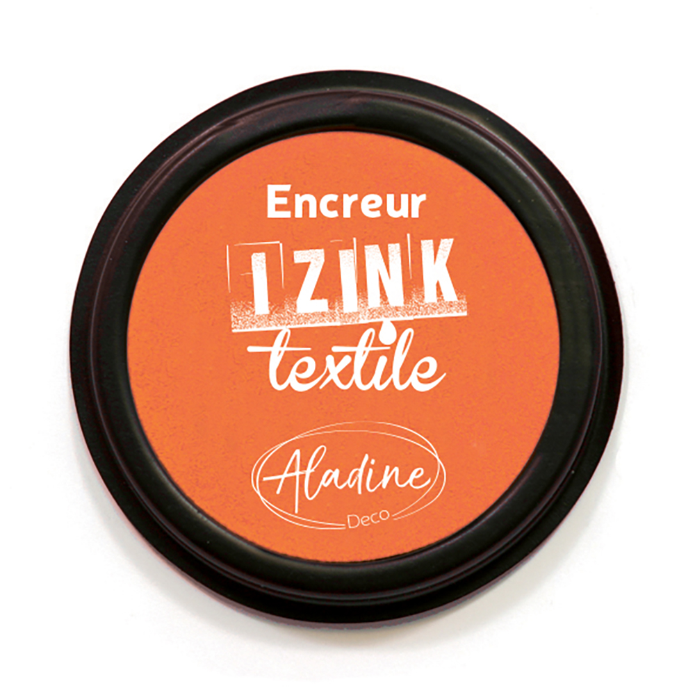 Aladine Izink Inktkussen Textiel Oranje