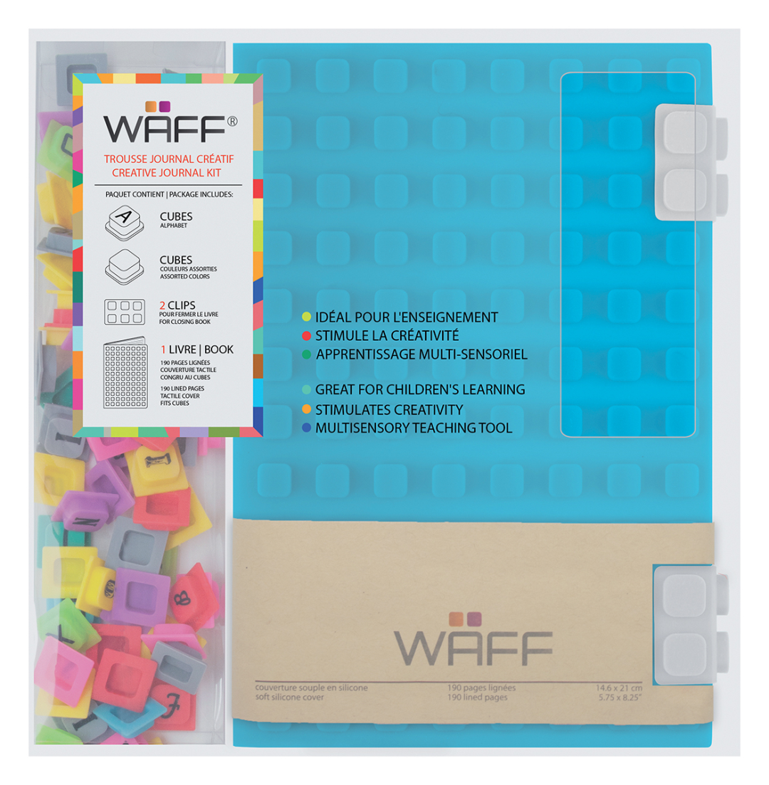 Waff Creatief Dagboek Set A5 Aqua