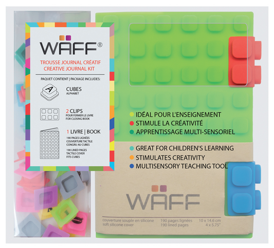 Waff Creatief Dagboek Set A6 Groen