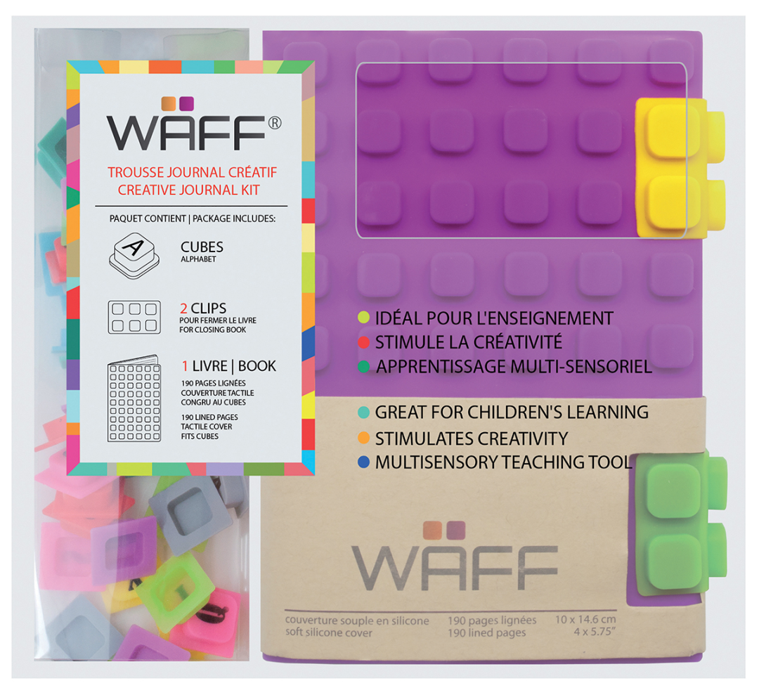 Waff Creative Diary Set A6 Purple