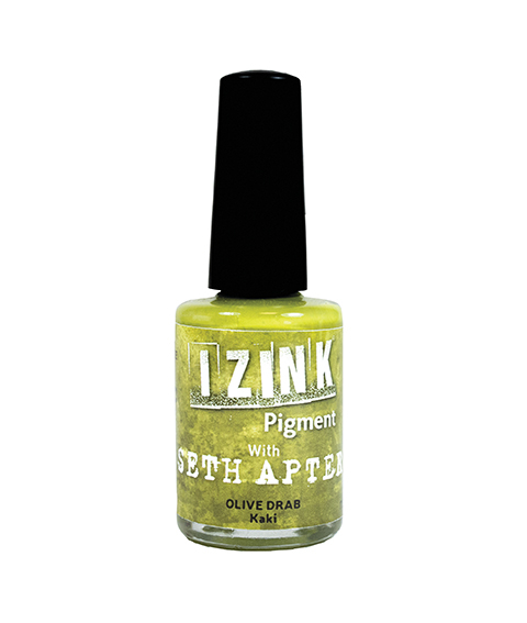 Aladine Izink Pigment Inkt 11,5 ml Olive Drab