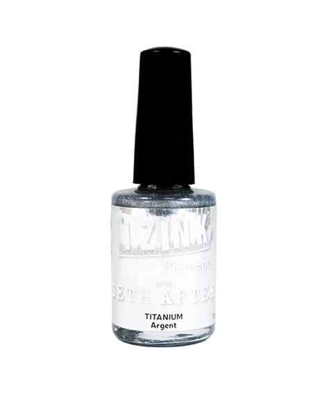 Aladine Izink Pigment Ink 11.5ml Titanium