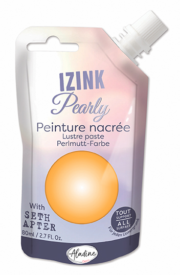 Aladine Izink Pearly Parelmoerverf 80 ml Koper