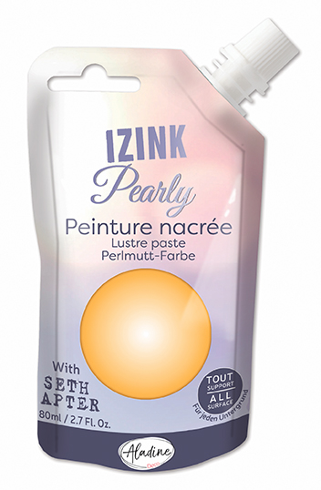 Aladine Izink Pearly Parelmoerverf 80 ml Goud