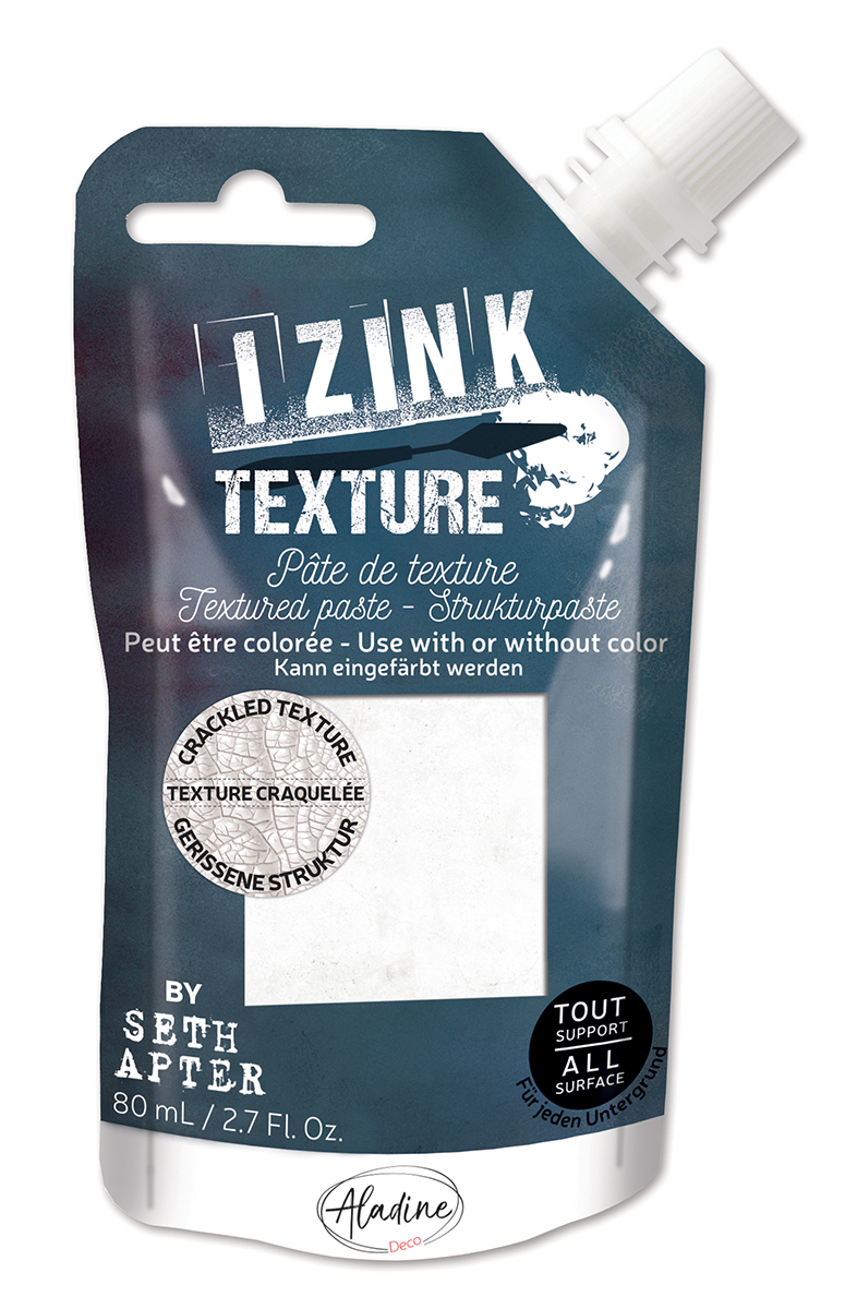 Aladine Izink Texture Structuurpasta 80 ml Crackle