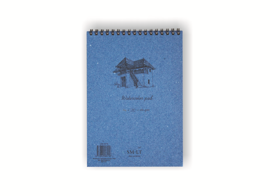 SMLT Ringbuch Aquarell A4 280g 35 Blatt