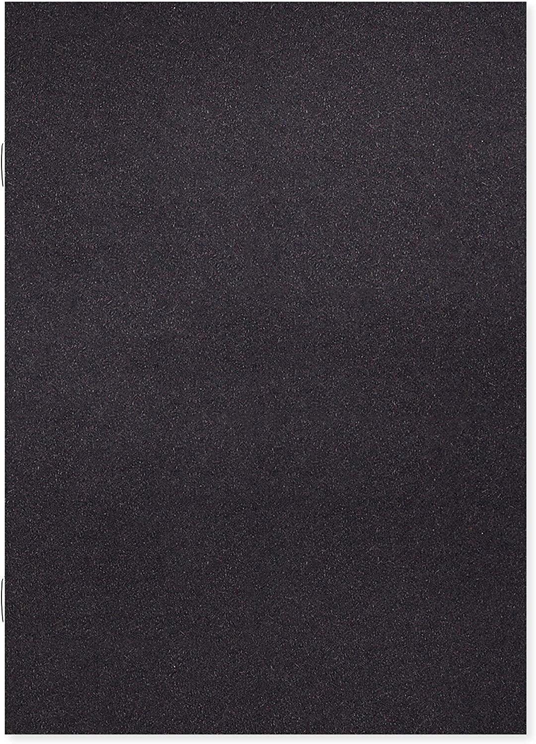Silvine Sketch Paperback Schwarz Skizzenbuch A5 Hochformat 140g 10 Stück Weiß