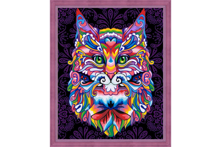 Diamond Painting Mystieke Kat 40x50cm