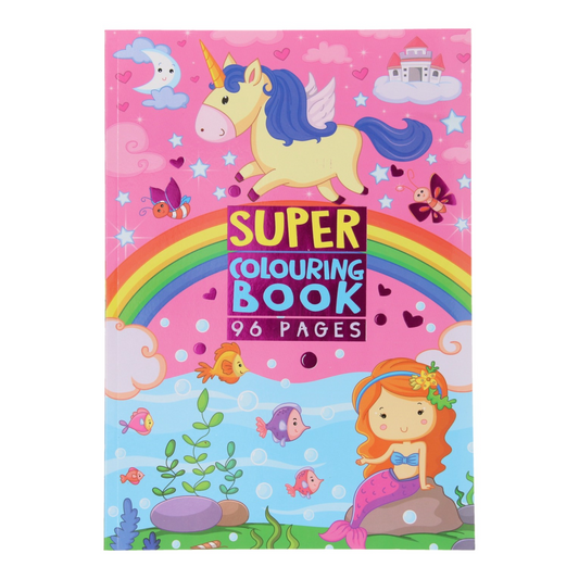Wins Super Kleurboek A4 Eenhoorn 96 vel