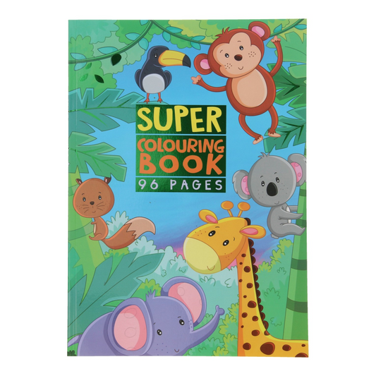 Wins Super Kleurboek A4 Safari 96 vel