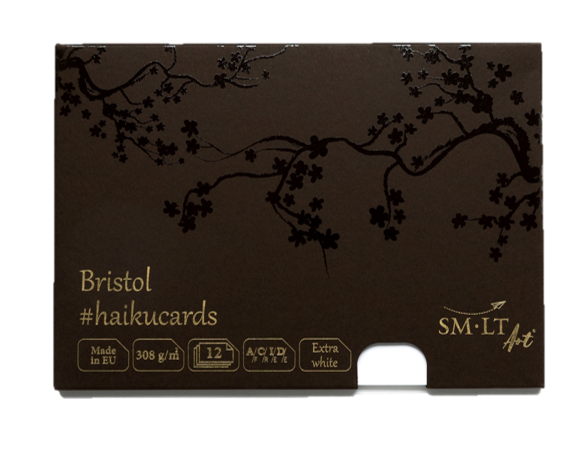 SMLT Haiku Karten Bristol A5 308g 12 Blatt