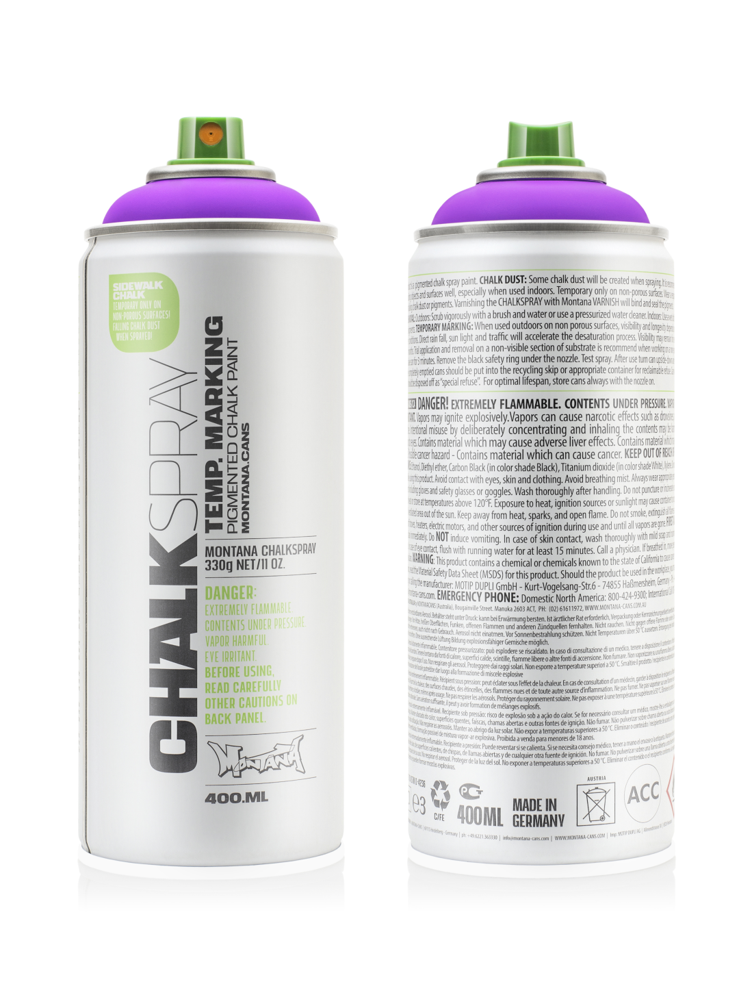 Montana Chalk Spray 400 ml Violett