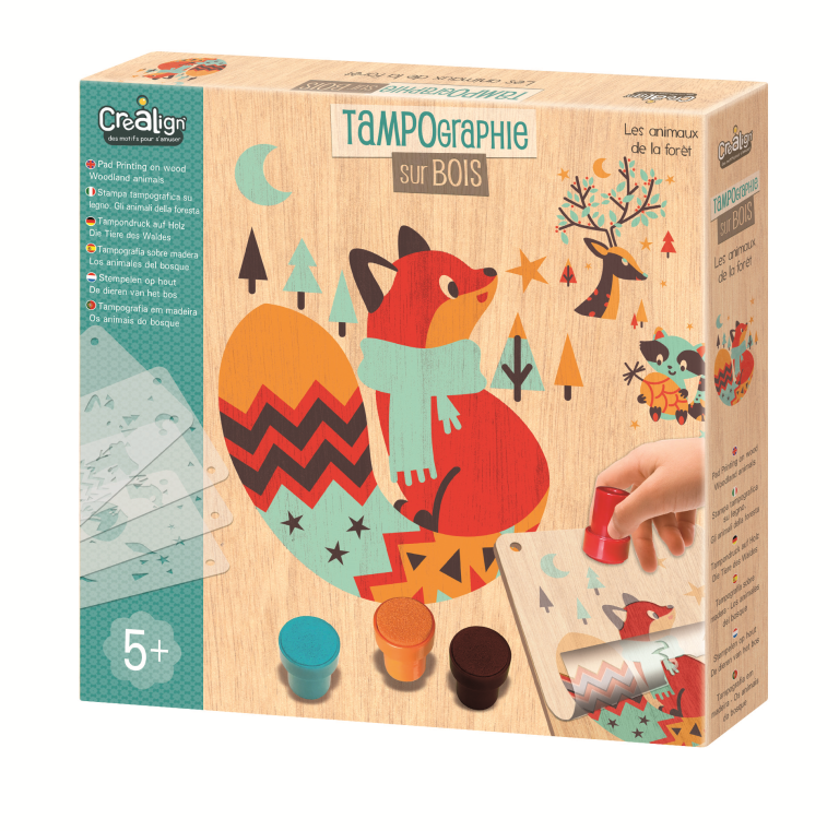 Crealign Forest Animals Stamping