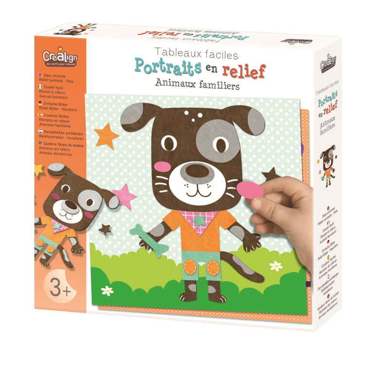 Crealign Reliefbild Haustiere