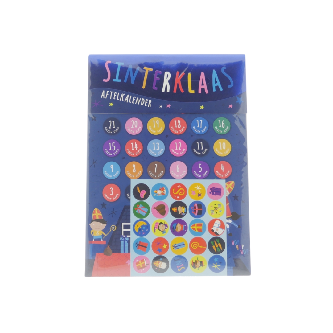 Gewinnen Sie Sinterklaas Sticker Countdown-Kalender A4